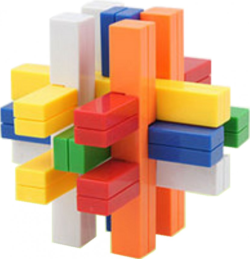 Toy Block Gordian Knot Matchstick Puzzle Plastic - Metal - Kongming Transparent PNG