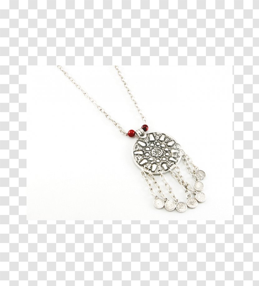 Locket Jewellery Necklace Silver Bling-bling - Bohemian Style Transparent PNG