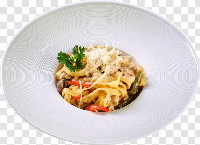 Spaghetti Alla Puttanesca Carbonara Pasta Taglierini Thai Cuisine - Pici - Noodle Transparent PNG