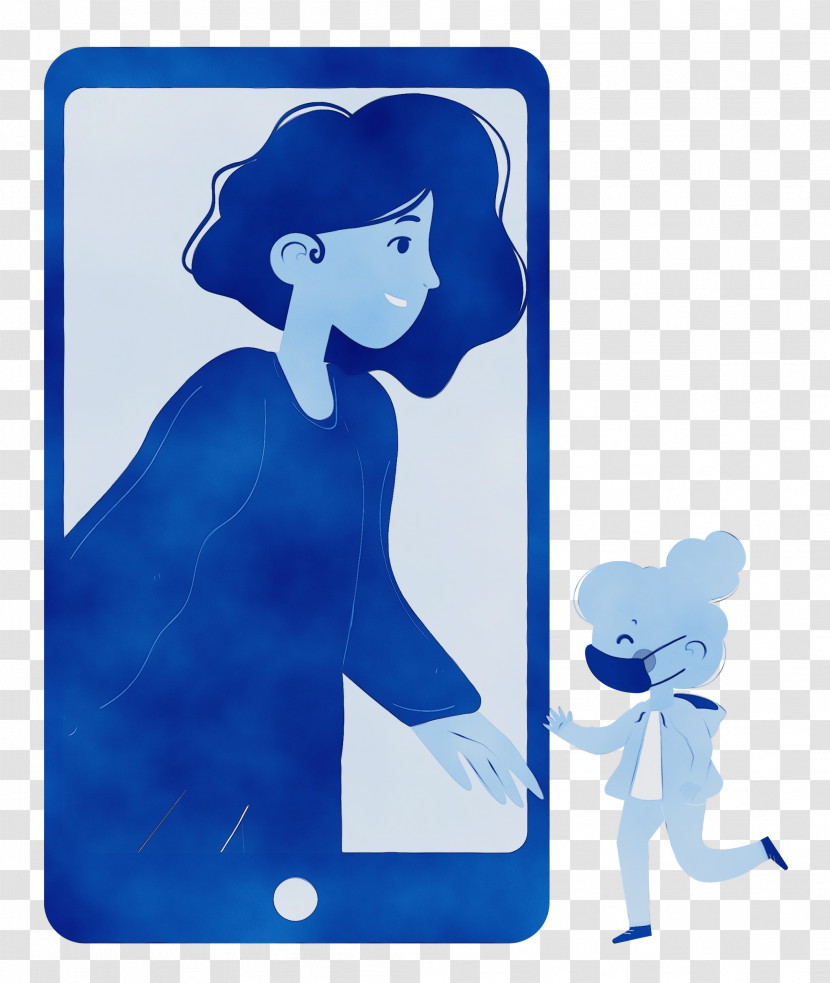 Character Cobalt Blue / M Cobalt Blue / M Cartoon Font Transparent PNG