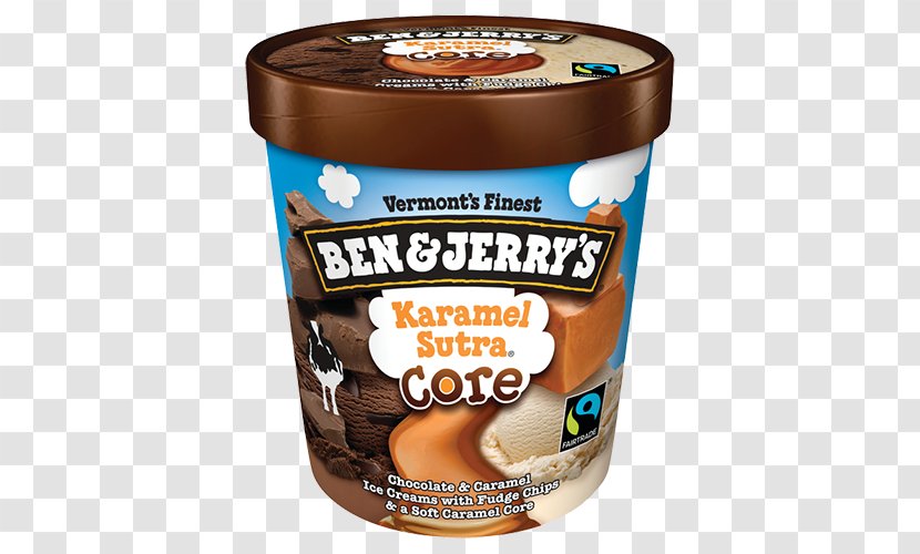 Ice Cream Fudge Cherry Garcia Ben & Jerry's - Cinnamon Vanilla Cheesecake Transparent PNG