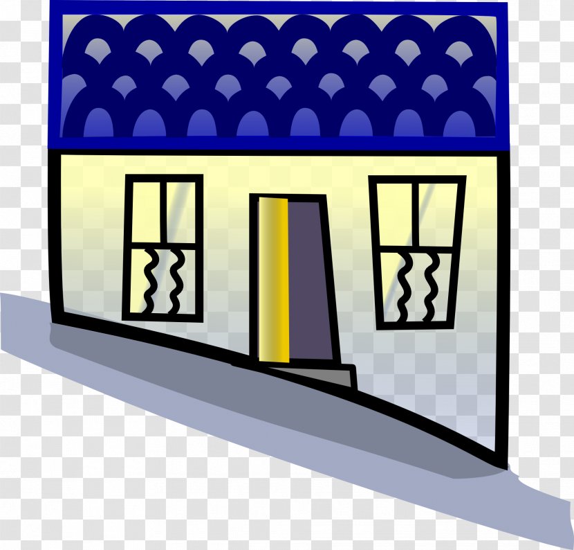 Terraced House Clip Art - Yellow - Hill Transparent PNG