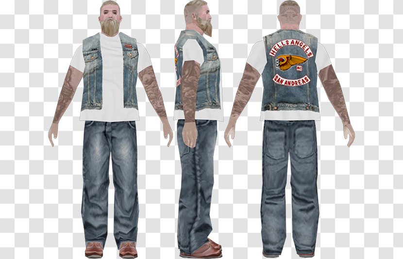 Hawaii Jeans Denim SHOWROOM - Los Santos - Trousers Transparent PNG