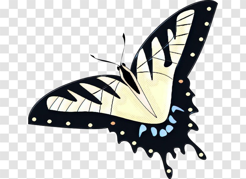 Zebra Cartoon - Papilio - Wing Brushfooted Butterfly Transparent PNG