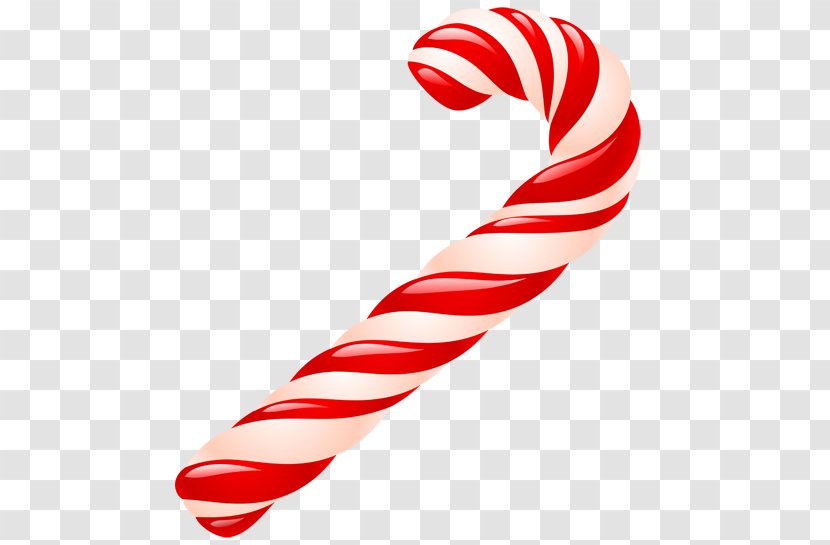 Candy Cane Lollipop Stick Christmas - Chocolate Transparent PNG