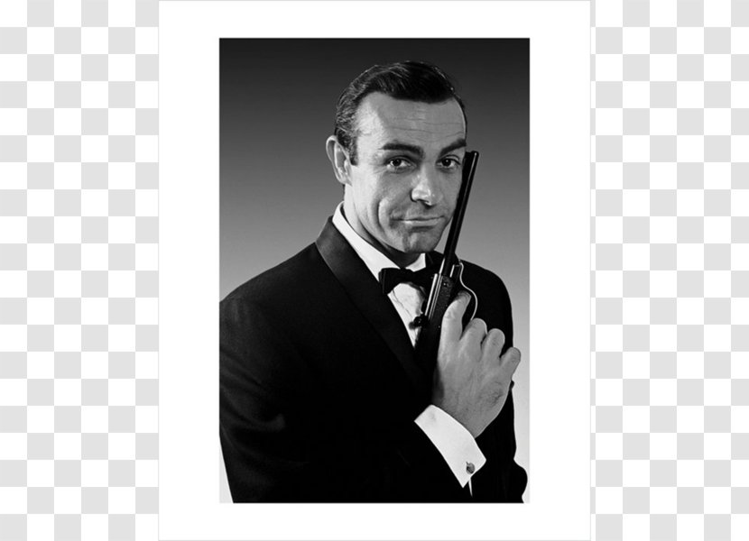 Sean Connery James Bond Film Series Goldfinger Poster - Gentleman Transparent PNG