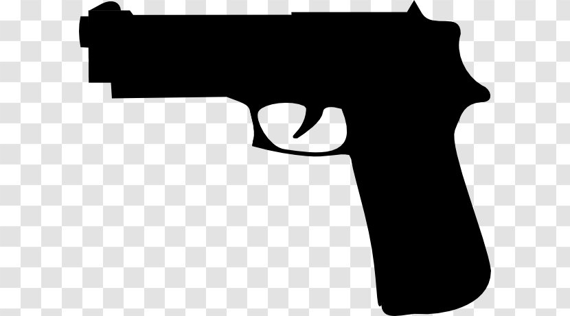 Firearm Pistol Gun Clip Art - Tree - Hand Transparent PNG