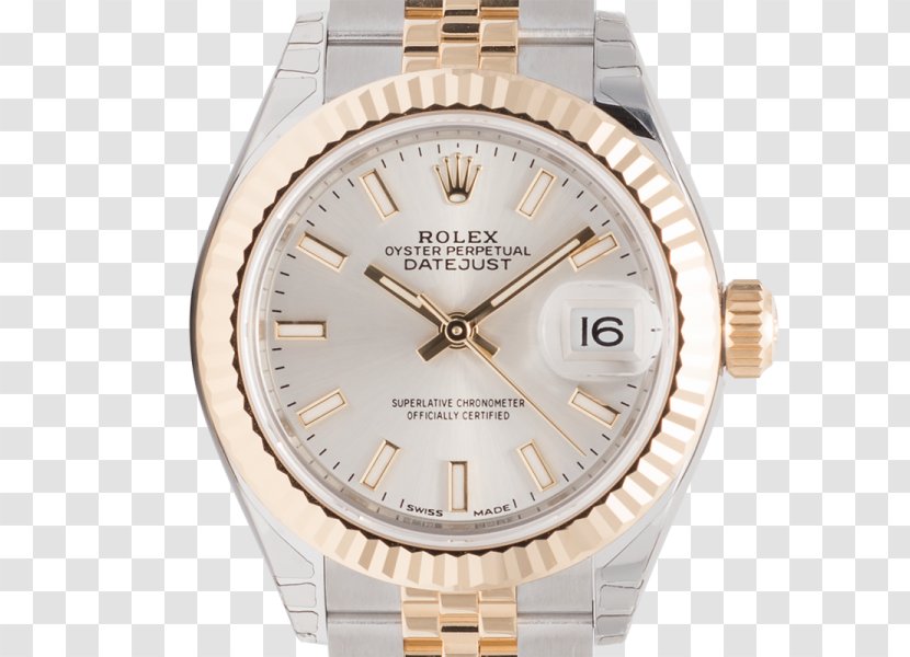 Rolex Datejust Submariner Silver Watch Transparent PNG