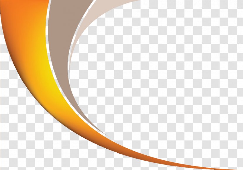 Yellow Wallpaper - Orange - Gradient Lines Transparent PNG