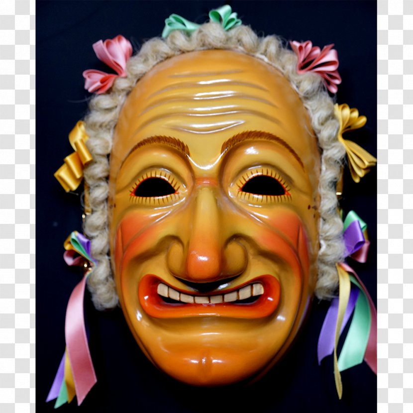 Oruro Mask Face Michael Region - Smile - African Wood Transparent PNG