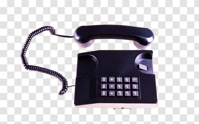 Microphone Telephone Line Email - Black Phone Transparent PNG