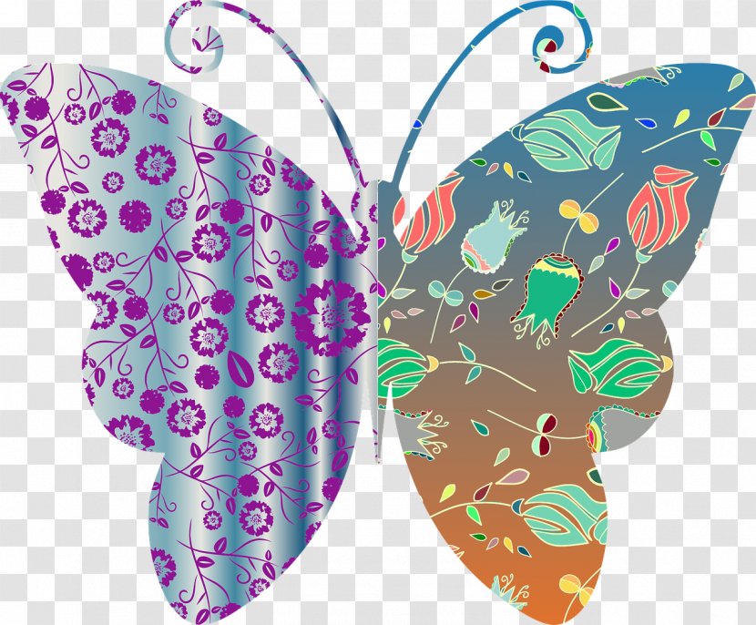 Butterfly Vintage Clothing Clip Art - Moths And Butterflies Transparent PNG