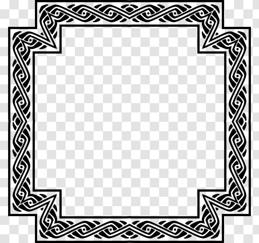 Black And White Picture Frames - User Interface Transparent PNG