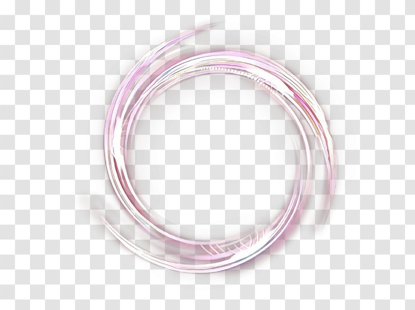 Body Jewellery Pink M - Electronics Accessory Bangle Transparent PNG