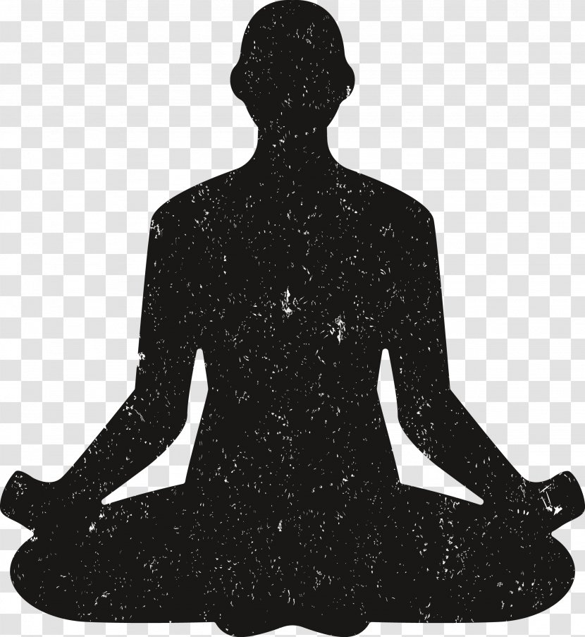 Shiva Guided Meditation Ru0101ja Yoga Mindfulness - Meditating Silhouette Transparent PNG