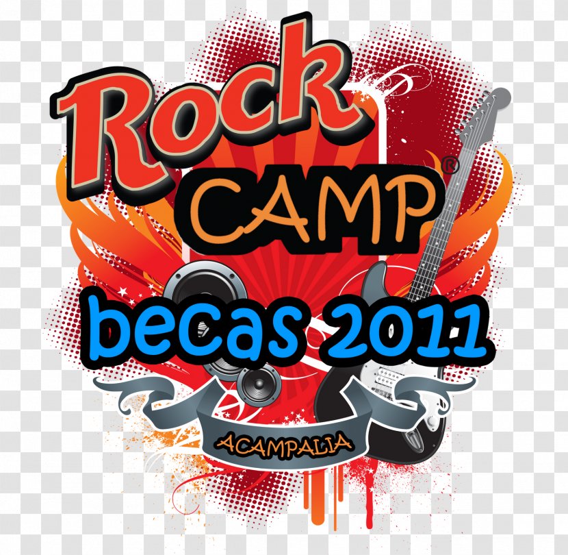 Logo Brand Font - Camp Rock Transparent PNG