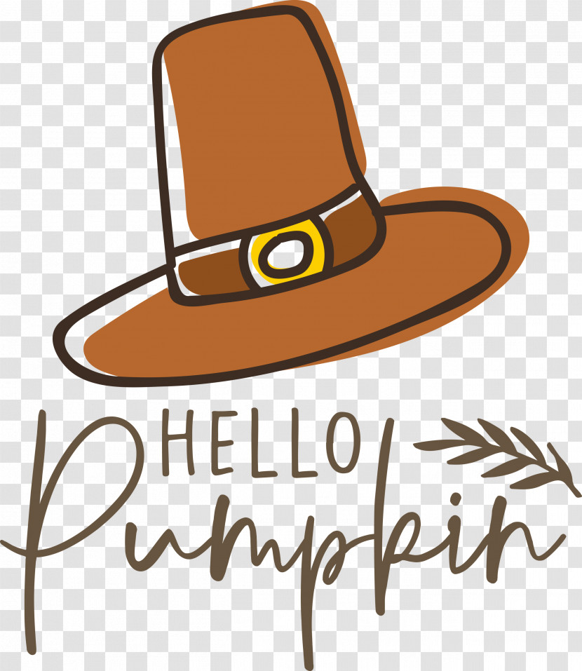 Hello Pumpkin Autumn Thanksgiving Transparent PNG