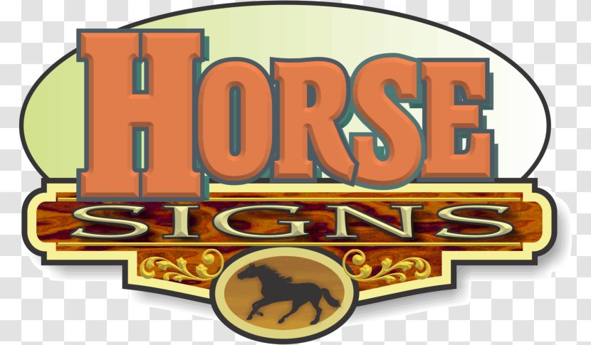 Logo Brand Font - Hand-painted Horse Transparent PNG
