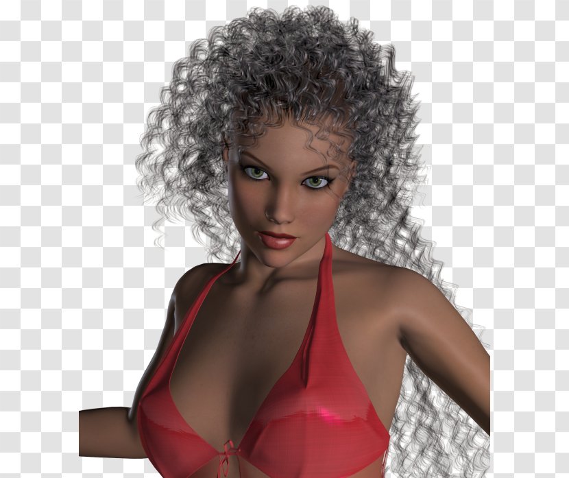 Black Hair Jheri Curl Coloring Afro Transparent PNG