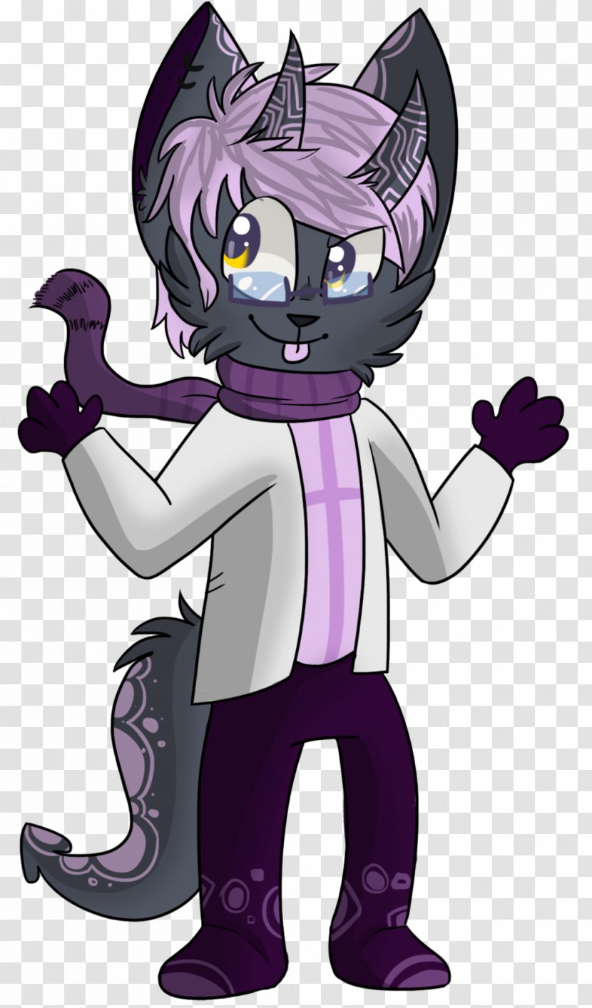 Cat Horse Legendary Creature Cartoon - Violet Transparent PNG