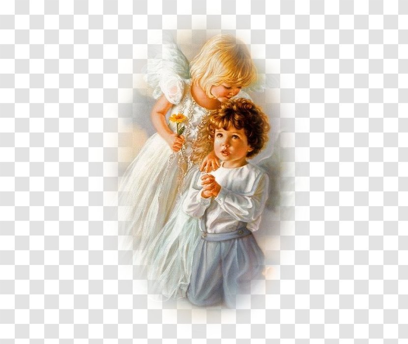 Angel Blessings: A Touch Of Love From Heaven Above Kisses - Fictional Character - Resurrection Jesus Christ Transparent PNG