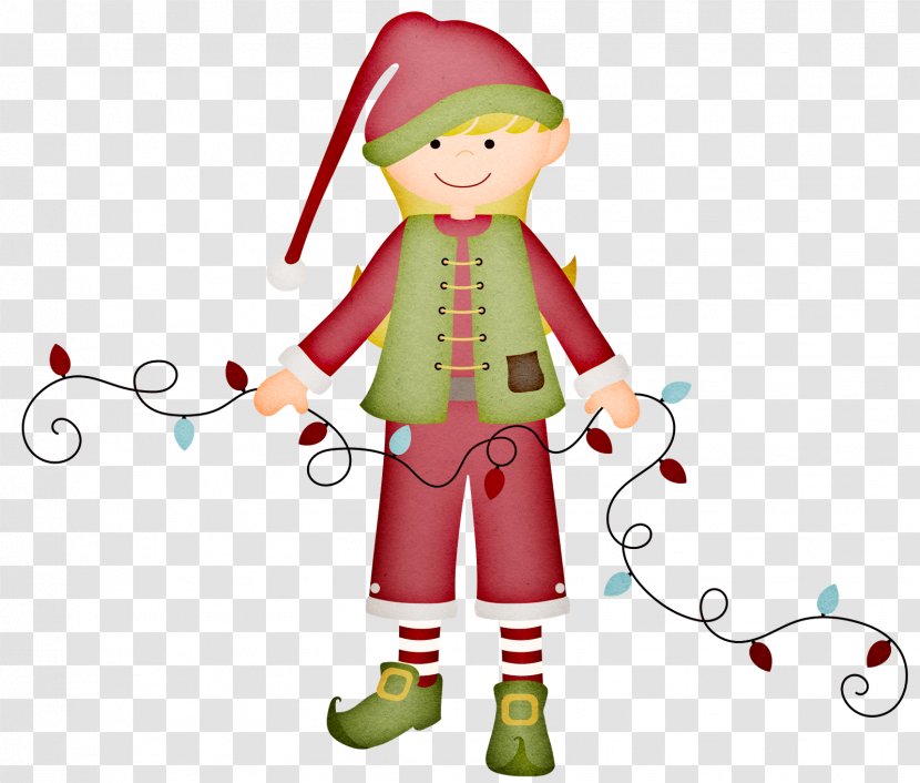 Christmas Elf Santa Claus Clip Art Transparent PNG