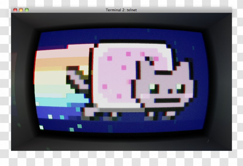 Nyan Cat GIF YouTube Song - Electronic Device Transparent PNG