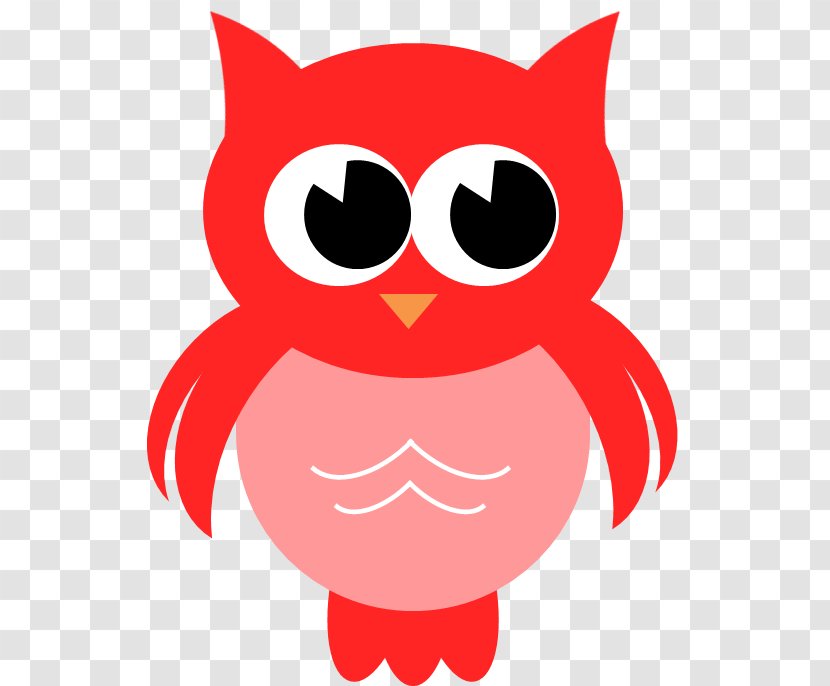 Red Owl Clip Art - Owls Transparent PNG