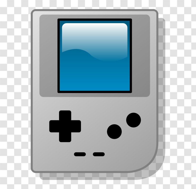 Game Boy Pocket Advance Clip Art Video Games - Portable Console Accessory - Handheld System Transparent PNG