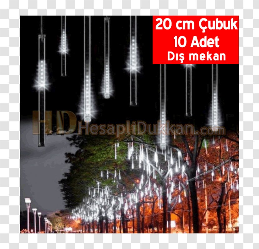 Light-emitting Diode Lighting Christmas Lights LED Lamp - Tree - Light Transparent PNG