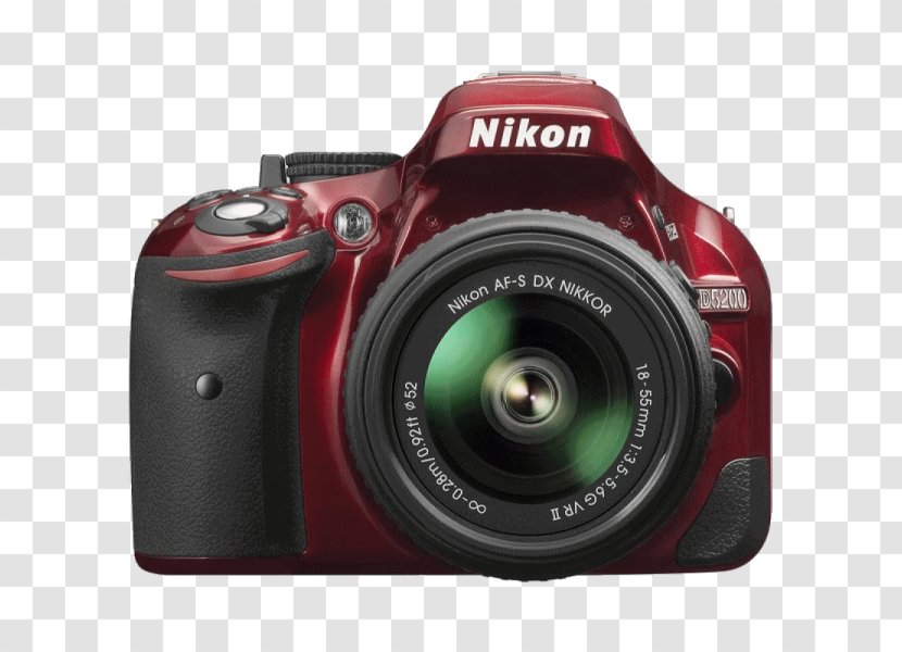 Nikon D5200 D5100 D3400 D3200 Camera - Afs Dx Nikkor 1855mm F3556g Vr Ii Transparent PNG