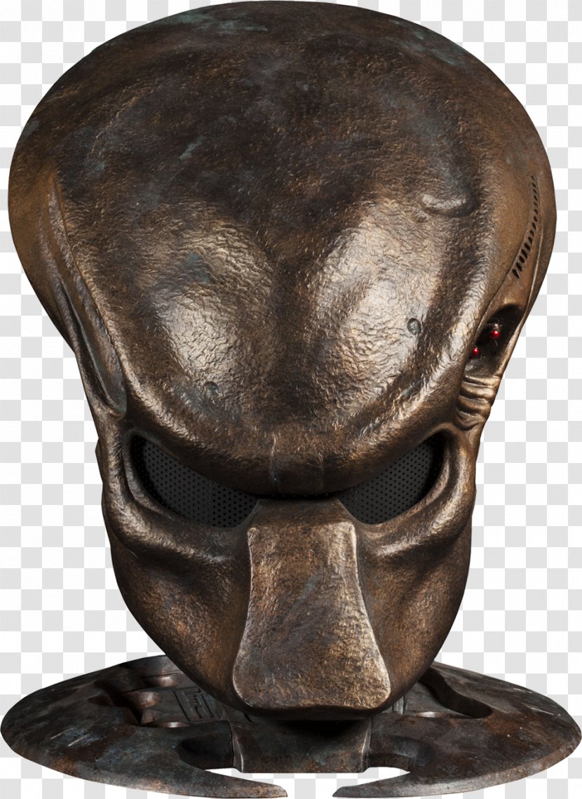 Predator Alien Mask Prop Replica Sideshow Collectibles - Snout Transparent PNG