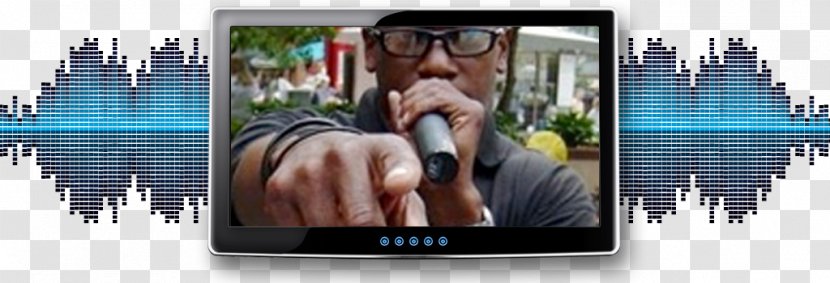 LCD Television Set Liquid-crystal Display Show - Lightemitting Diode - Hip Hop Mic Transparent PNG