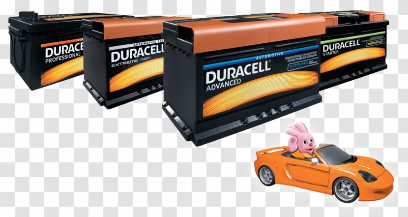 Duracell 096 / DA74 Advanced Car Battery Rechargeable Accumulator - Electronics Accessory Transparent PNG