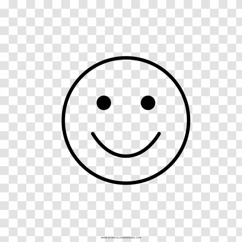 Smiley Line Art Happiness Circle - Text Transparent PNG