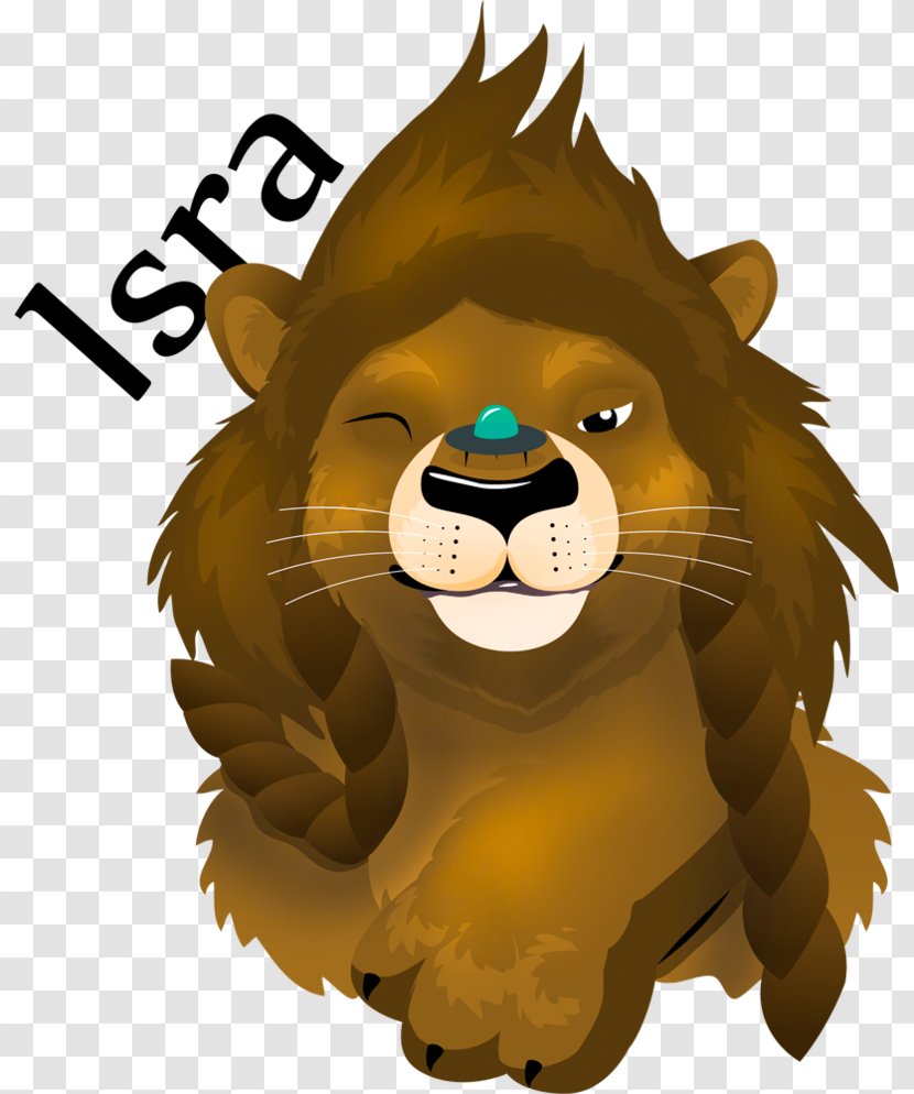 Lion Tiger Whiskers Snout - Carnivoran Transparent PNG
