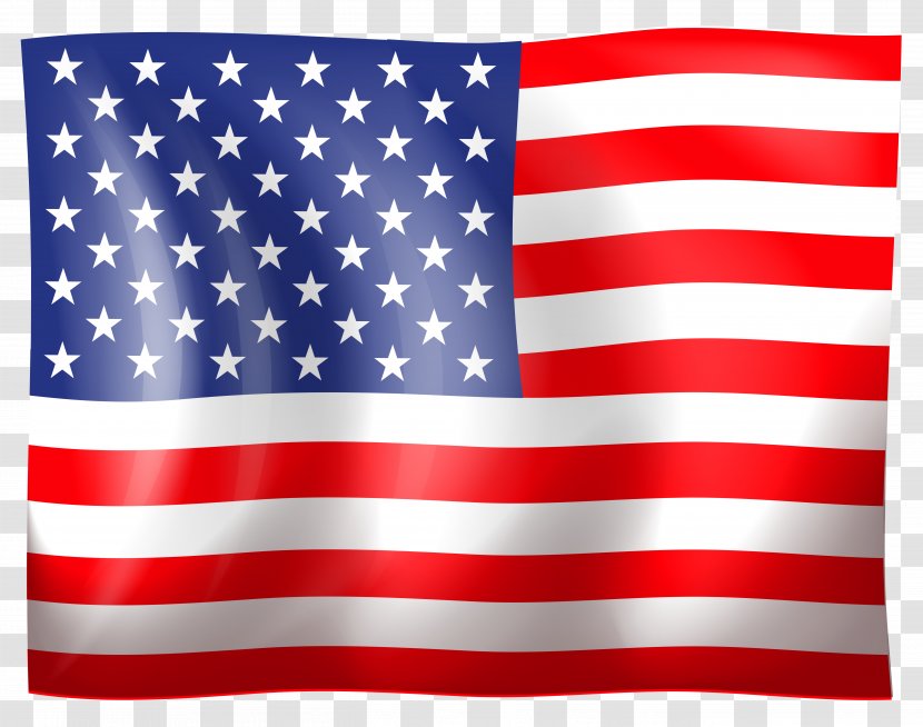 Flag Of The United States Computer File - Red - USA Clipart Transparent PNG