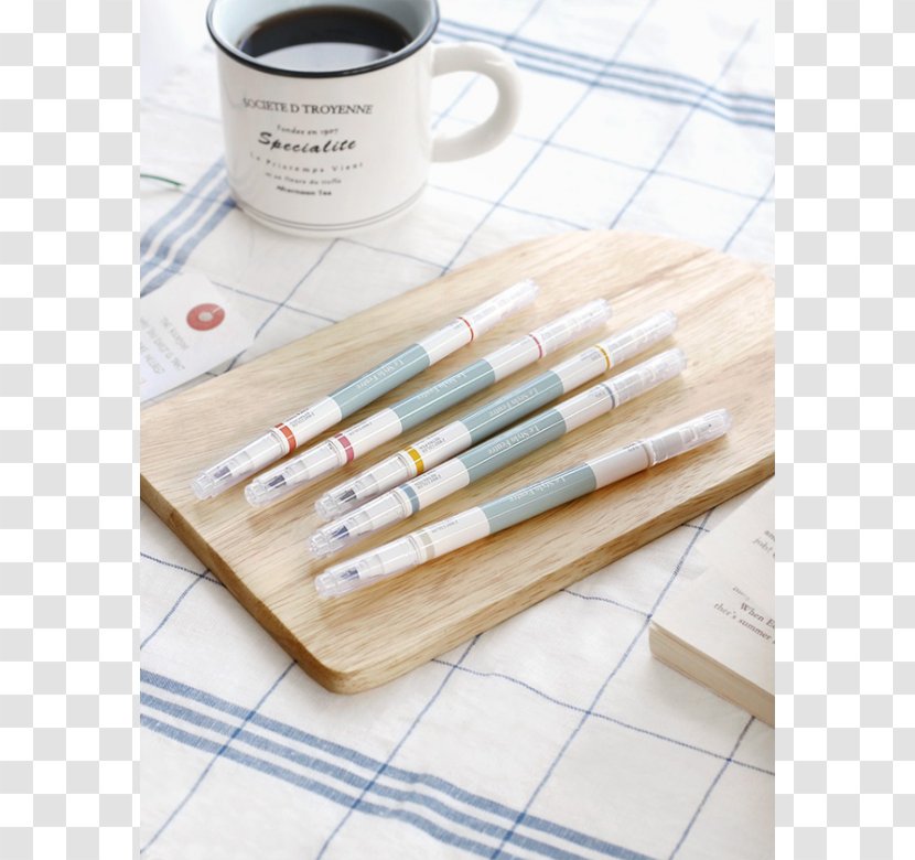 Highlighter Marker Pen Stationery Color - Notebook - Felt Tip Transparent PNG