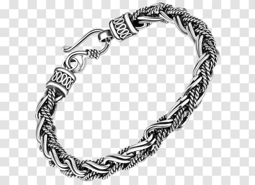 Charm Bracelet Chain Silver Bangle - European Style Winds Transparent PNG