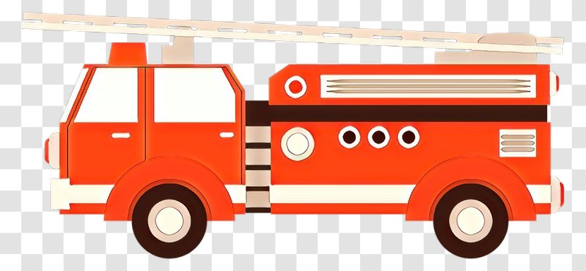 Land Vehicle Motor Mode Of Transport Fire Apparatus - Commercial Truck Transparent PNG