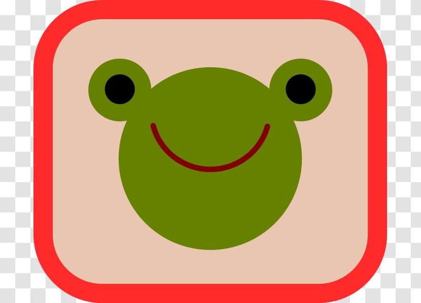 Tree Frog Smiley Clip Art - Organism Transparent PNG