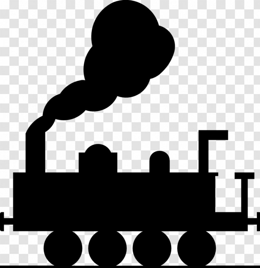 Rail Transport Train Steam Locomotive Track Clip Art - Logo Transparent PNG