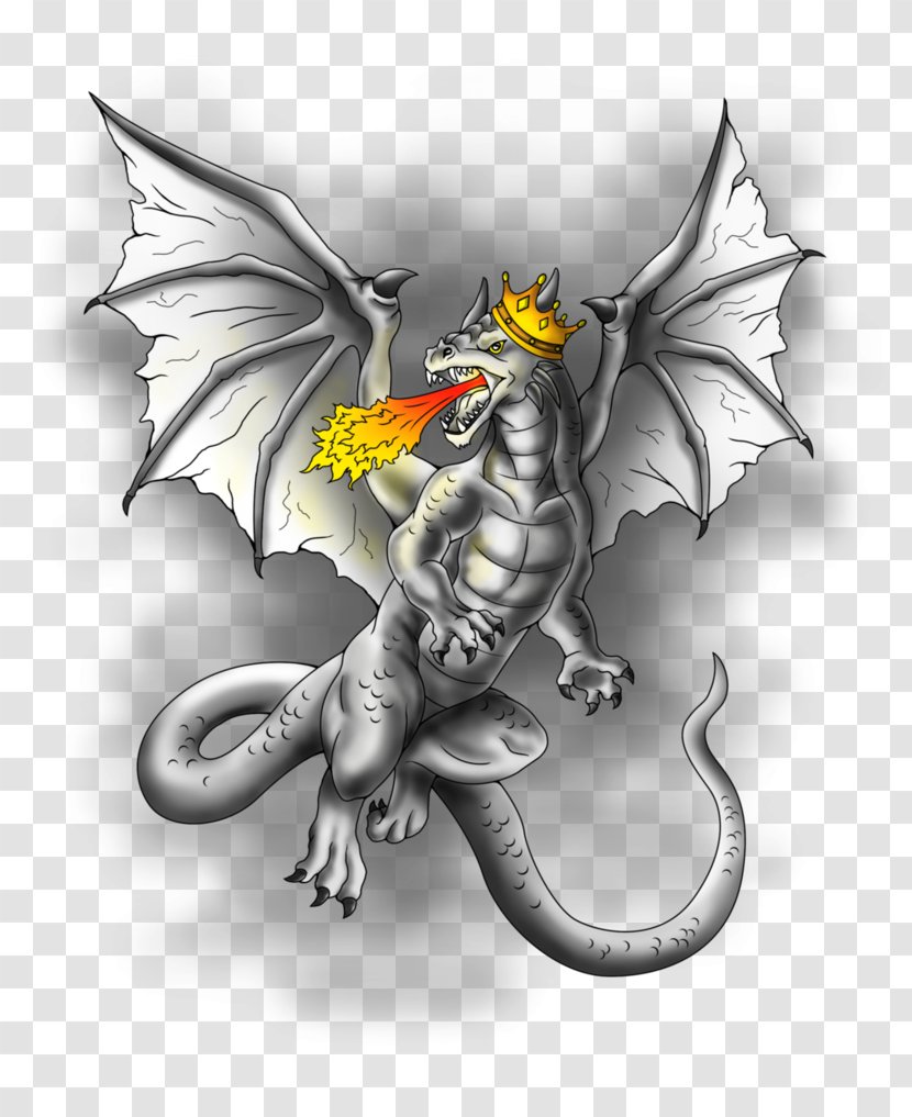 Tattoo Dragon King Art - Idea Transparent PNG