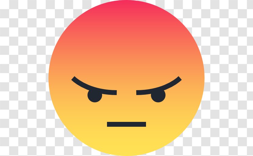 Emoji Emoticon Sticker - Smile - Angry Transparent PNG