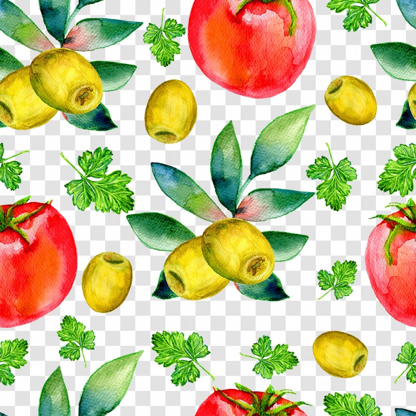 Vegetable Food - Olive - Drawing Shading Vegetables Collection Transparent PNG