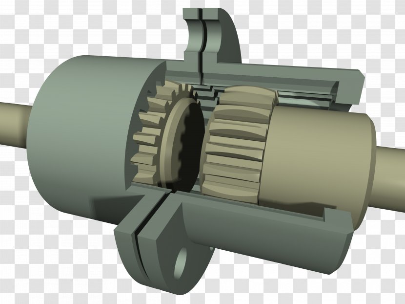 Coupling Spline Shaft Alignment Key - Engine - Gear Transparent PNG