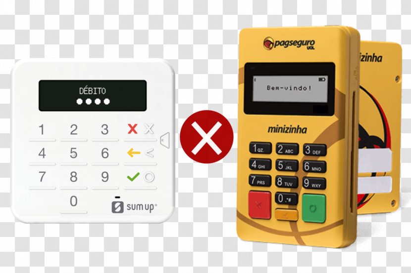 PagSeguro Minizinha Payment Terminal - Cielo Sa - To Sum Up Transparent PNG