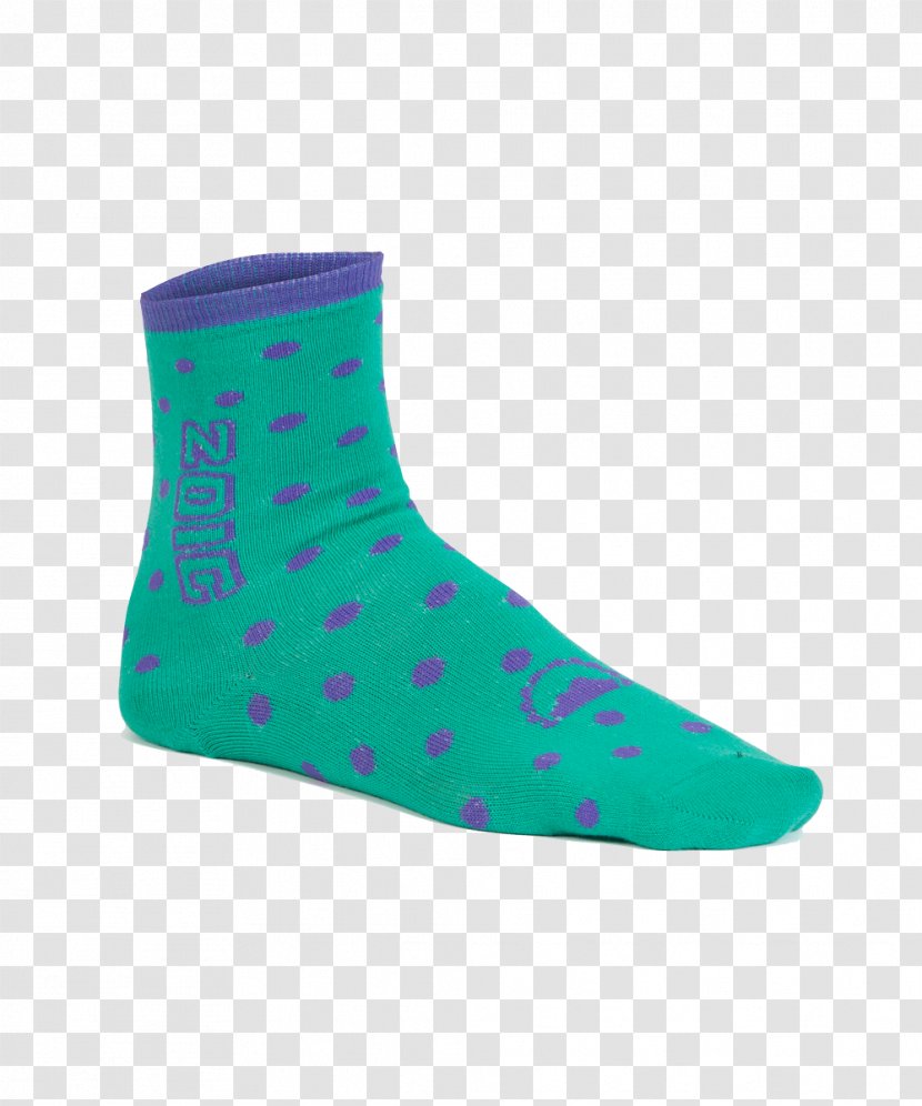 Turquoise Sock Teal Shoe - Socks Transparent PNG