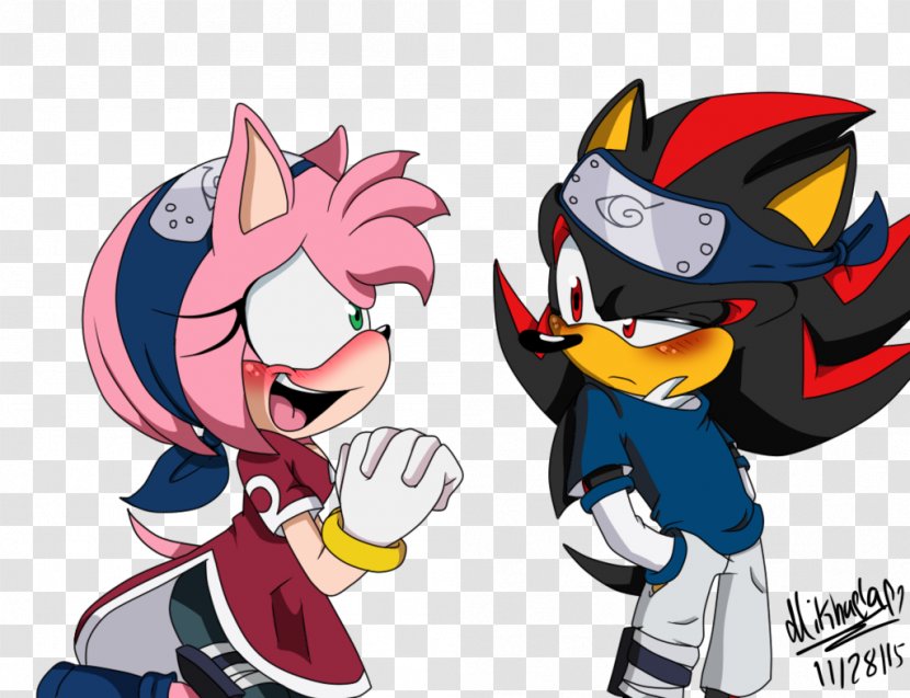 Sasuke Uchiha Sakura Haruno Amy Rose Shadow The Hedgehog Sonic And Black Knight - Cartoon Transparent PNG