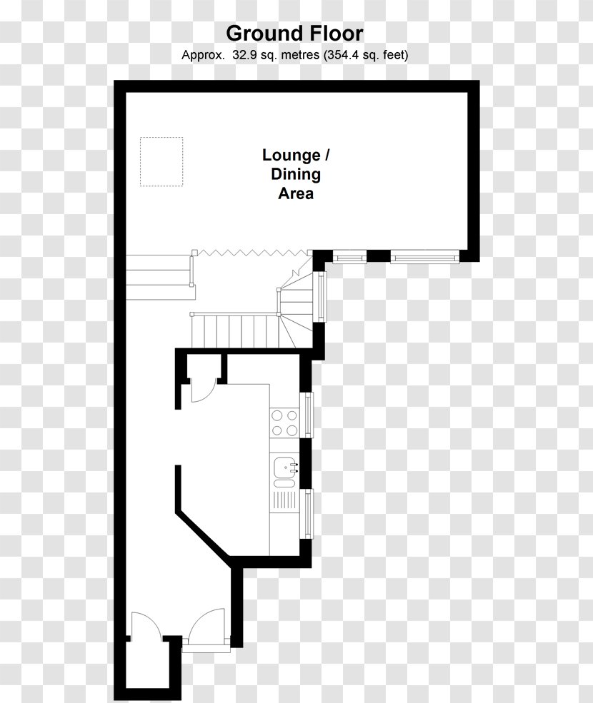 Floor Plan Line - Rectangle - Design Transparent PNG